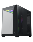 Aqua V Air (Black, ATX, U3x2+Type C, 2PCS TG,