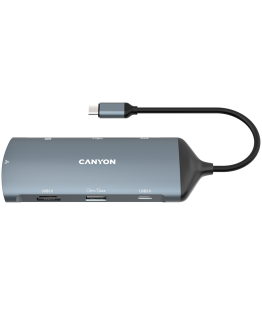 CANYON hub DS-15 8in1 4k USB-C Dark