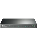 JetStream 8-Port Gigabit Smart PoE+ Switch with 2