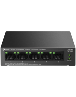 TP-Link LS105LP 5-Port 10/100 Mbps Desktop Switch
