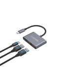 CANYON hub DS-3 3in1 USB-C Dark
