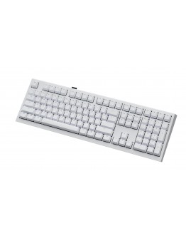 Ducky професионална геймърска механична клавиатура Professional Gaming Mechanical Keyboard One X Wireless White - Ducky AI Switches [Linear]