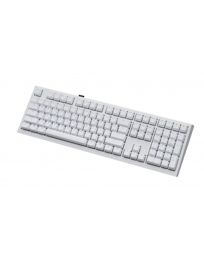 Ducky професионална геймърска механична клавиатура Professional Gaming Mechanical Keyboard One X Wireless White - Ducky AI Switches [Linear]