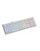 Ducky професионална геймърска механична клавиатура Professional Gaming Mechanical Keyboard One X Wireless White - Ducky AI Switches [Linear]