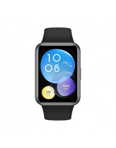 Huawei Watch Fit 2, Midnight Black, Yoda-B19S, 1.7