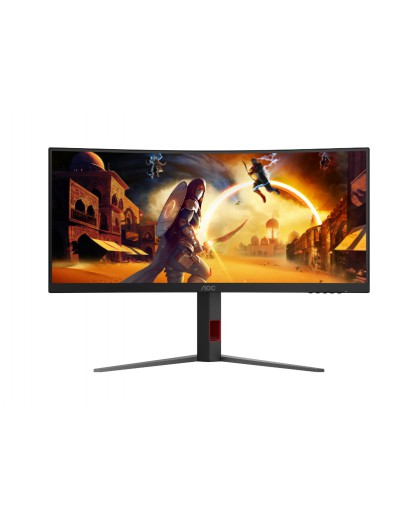 Монитор AOC CU34G4, 34 Curved 1500R VA WLED, 3440x1440@180