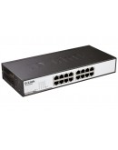 D-Link 16-Port 10/100Mbps Fast Ethernet Unmanaged 
