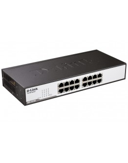 D-Link 16-Port 10/100Mbps Fast Ethernet Unmanaged 