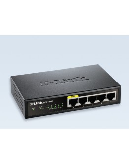 D-Link 5-Port Fast Ethernet PoE Desktop Switch