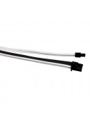 1stPlayer комплект удължителни кабели Custom Modding Cable Kit Black/White - ATX24P, EPS, PCI-e - BKW-001