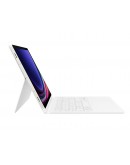 Samsung Tab S9/S9 FE Book Cover Keyboard White