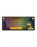 Marvo безжична механична геймърска клавиатура Wireless Gaming Mechanical keyboard Titan 75 - KG985W Black - Banana Crystal [Linear]