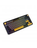 Marvo безжична механична геймърска клавиатура Wireless Gaming Mechanical keyboard Titan 75 - KG985W Black - Banana Crystal [Linear]
