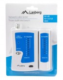 Lanberg cable tester for RJ-45, RJ-12, RJ-11, coax