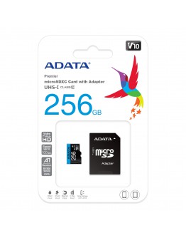 256G SDXCM+A UHS-I CL10 A1 ADA