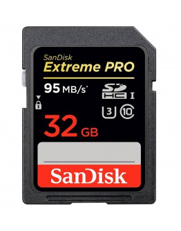 SanDisk Extreme Pro SDHC 32GB - 95MB/s V30 UHS-I
