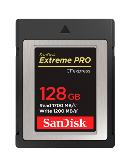 SanDisk Extreme PRO CFexpress Card Type B, 128GB,