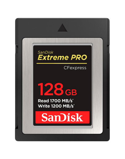 SanDisk Extreme PRO CFexpress Card Type B, 128GB,