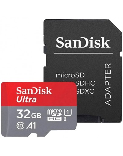 SanDisk Ultra microSDHC 32GB + SD Adapter 120MB/s
