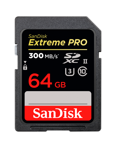 SanDisk Extreme PRO 64GB V60 UHS-II SD cards,