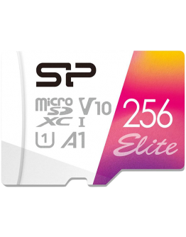 SILICON POWER 256GB Elite microSDHC/SDXC U1 V10