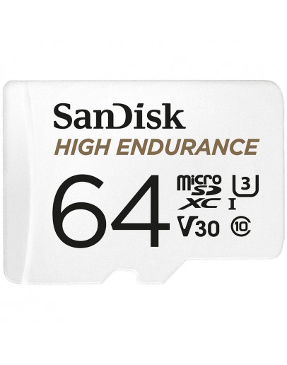 SanDisk MAX ENDURANCE microSDXC 64GB + SD Adapter