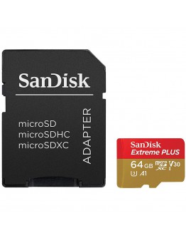 SANDISK Memory Flash cards 64GB Extreme Plus