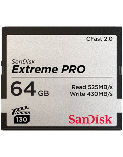 SanDisk Extreme PRO CFAST 2.0 64GB 525MB/s