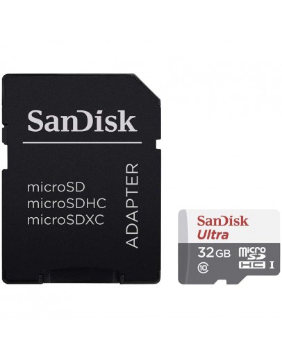 SanDisk Ultra microSDXC 32GB + SD Adapter 100MB/s