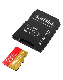 SanDisk Extreme microSDXC 128GB for Action Cams
