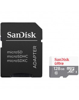 SanDisk Ultra microSDXC 128GB + SD Adapter