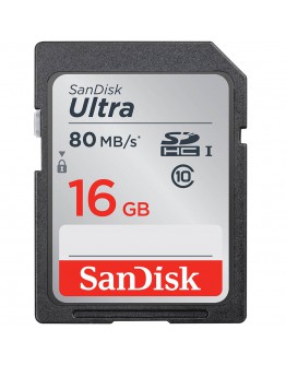 SanDisk Ultra SDHC 16GB 80MB/s Class 10