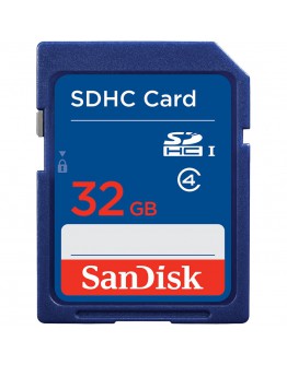 SanDisk 32GB SDHC Class 4 Memory