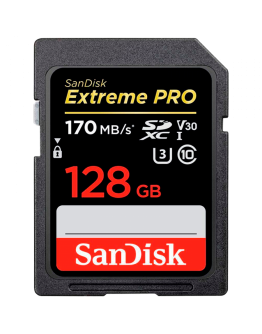 SanDisk Extreme PRO 128GB V60 UHS-II SD cards,