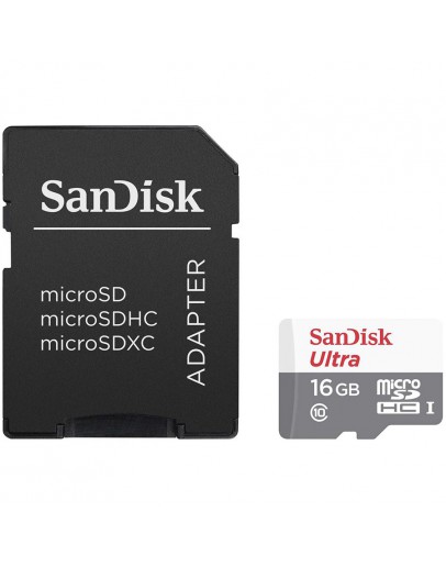 SanDisk Ultra Android microSDHC + SD Adapter 16GB