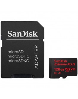 SANDISK Memory Flash cards 128GB Extreme Plus