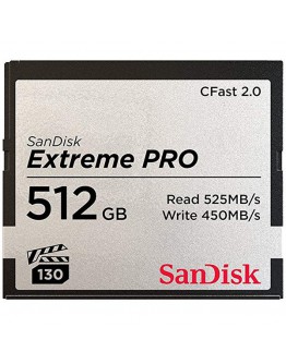 SanDisk Extreme PRO CFAST 2.0 512GB 525MB/s