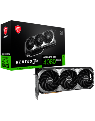 MSI Video Card Nvidia GeForce RTX 4080 SUPER 16G