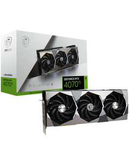 MSI Video Card Nvidia GeForce RTX 4070 Ti SUPRIM