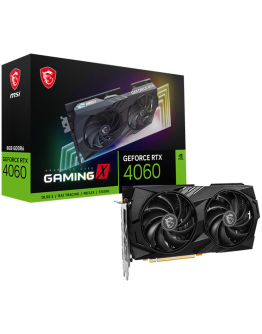 MSI Video Card Nvidia GeForce RTX 4060 GAMING X
