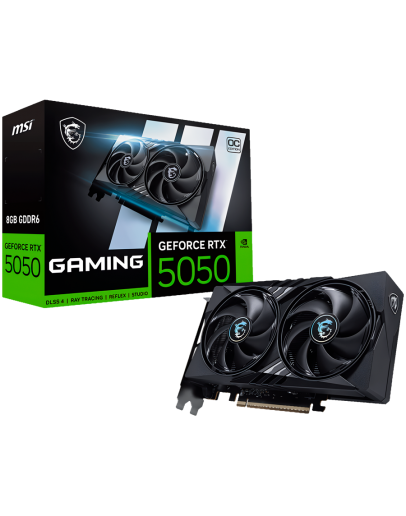 MSI Video Card NVIDIA GeForce RTX 5050 8G GAMING