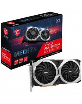 MSI Video Card AMD Radeon RX 6750 XT MECH 2X 12G