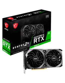 MSI Video Card Nvidia RTX 3060 Ti VENTUS 2X 8GD6X
