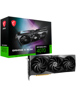 MSI Video Card Nvidia GeForce RTX 4070 GAMING X