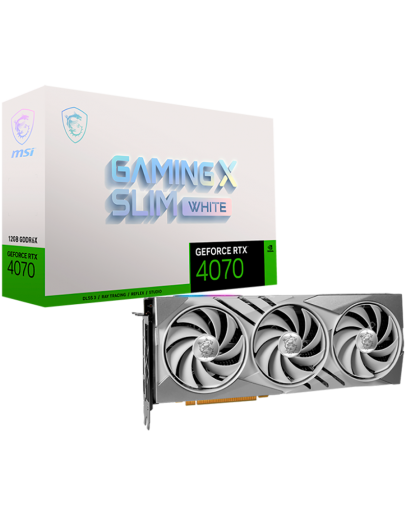 MSI Video Card Nvidia GeForce RTX 4070 GAMING X