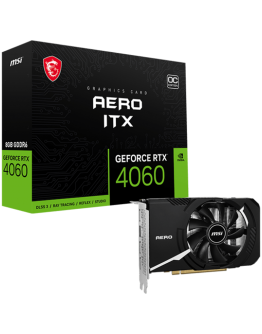 MSI Video Card Nvidia GeForce RTX 4060 AERO ITX