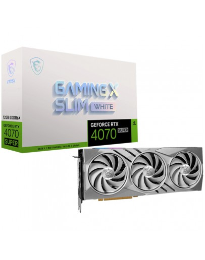MSI Video Card Nvidia RTX 4070 SUPER 12G GAMING X