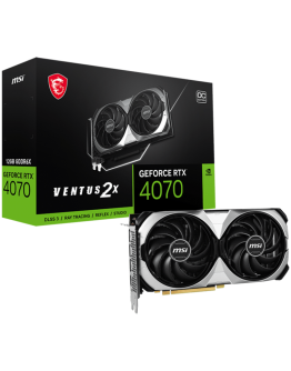 MSI Video Card Nvidia GeForce RTX 4070 VENTUS 2X