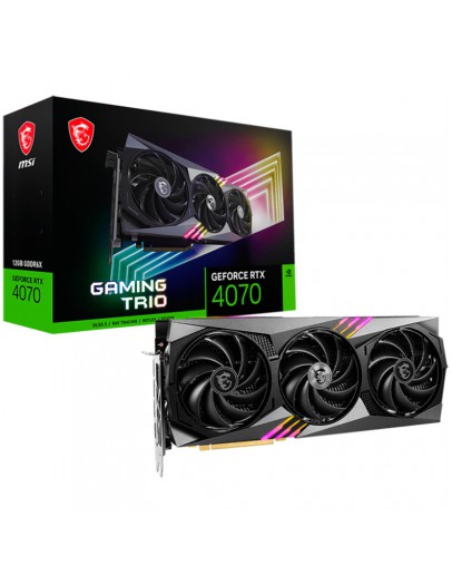 MSI Video Card Nvidia GeForce RTX 4070 GAMING