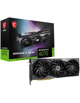 MSI Video Card Nvidia RTX 4070 SUPER 12G GAMING X